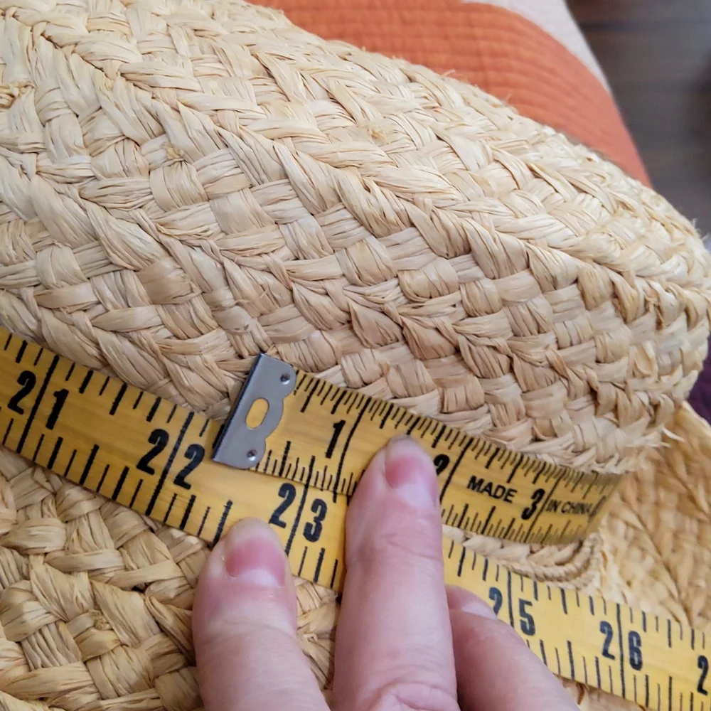 Helen Kaminski Ruffia Curved Rim Hat - Picture 9 of 9